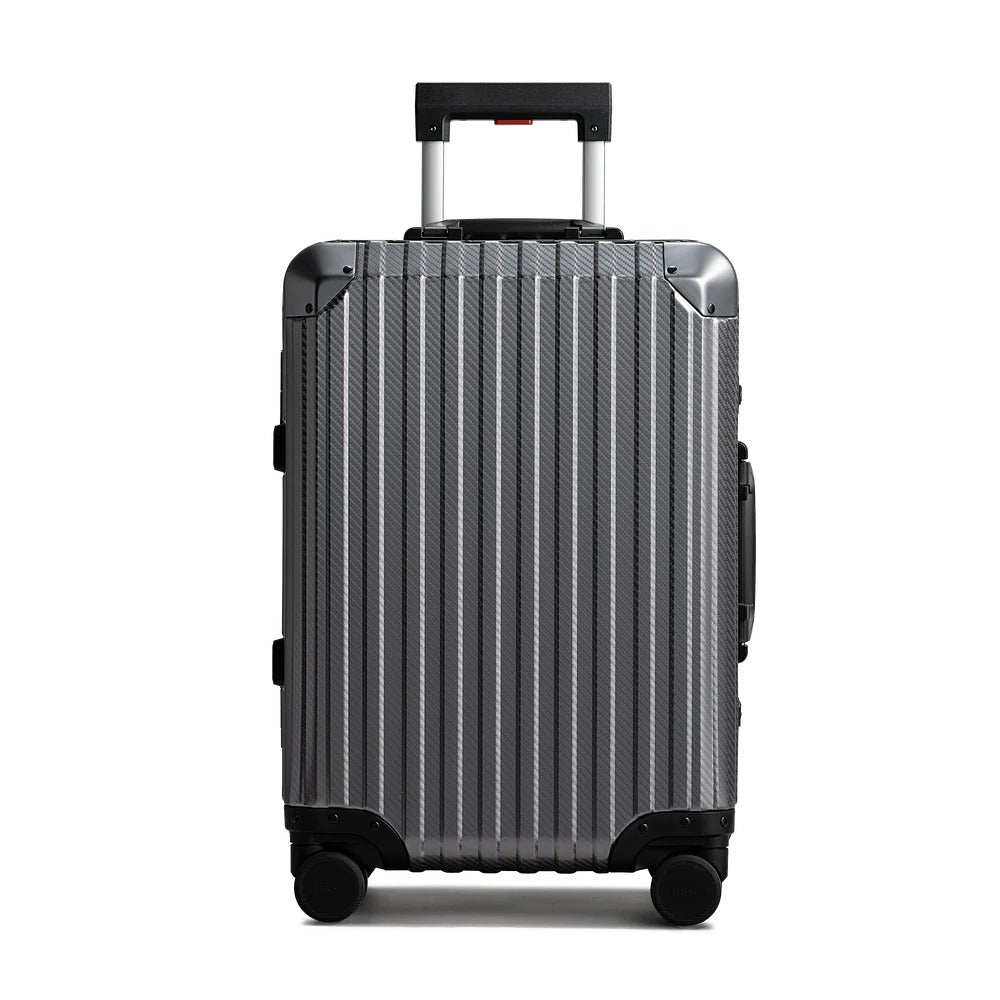 TREVA Aluminum Suitcase gunmental