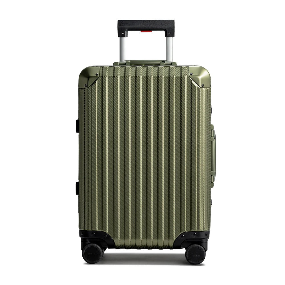 TREVA Aluminum Suitcase Green