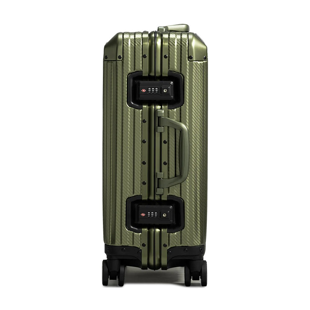 TREVA Aluminum Suitcase Green
