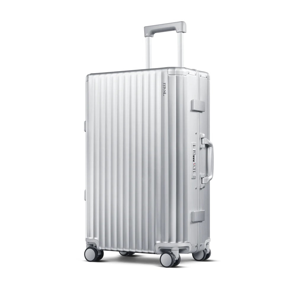 SPACE Aluminum Suitcase Silver