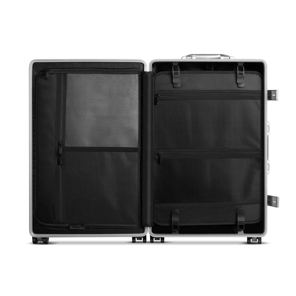 SPACE Aluminum Suitcase Silver