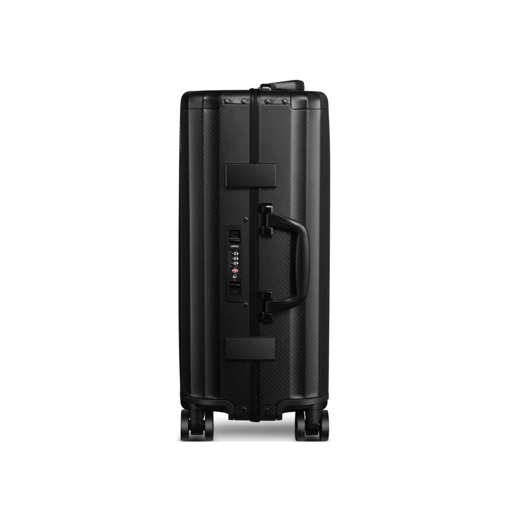 SPACE Aluminum Suitcase Black