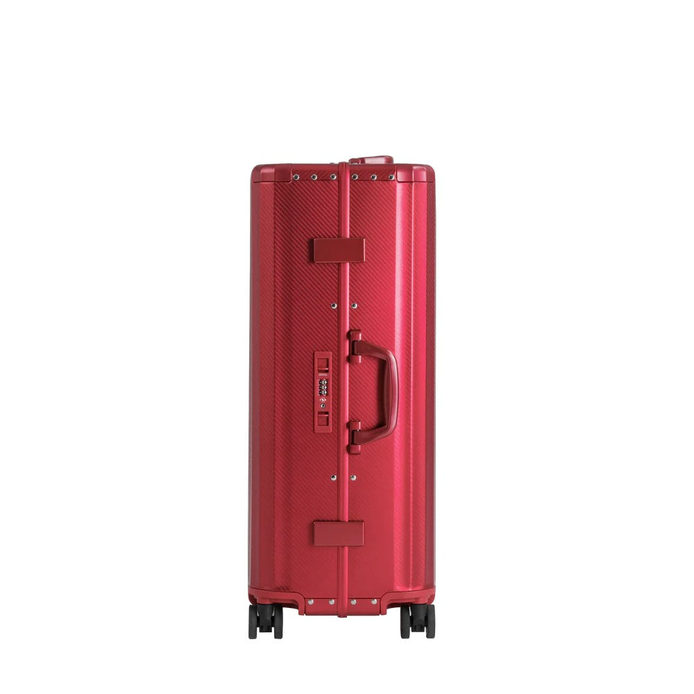 SPACE Aluminum Suitcase Red