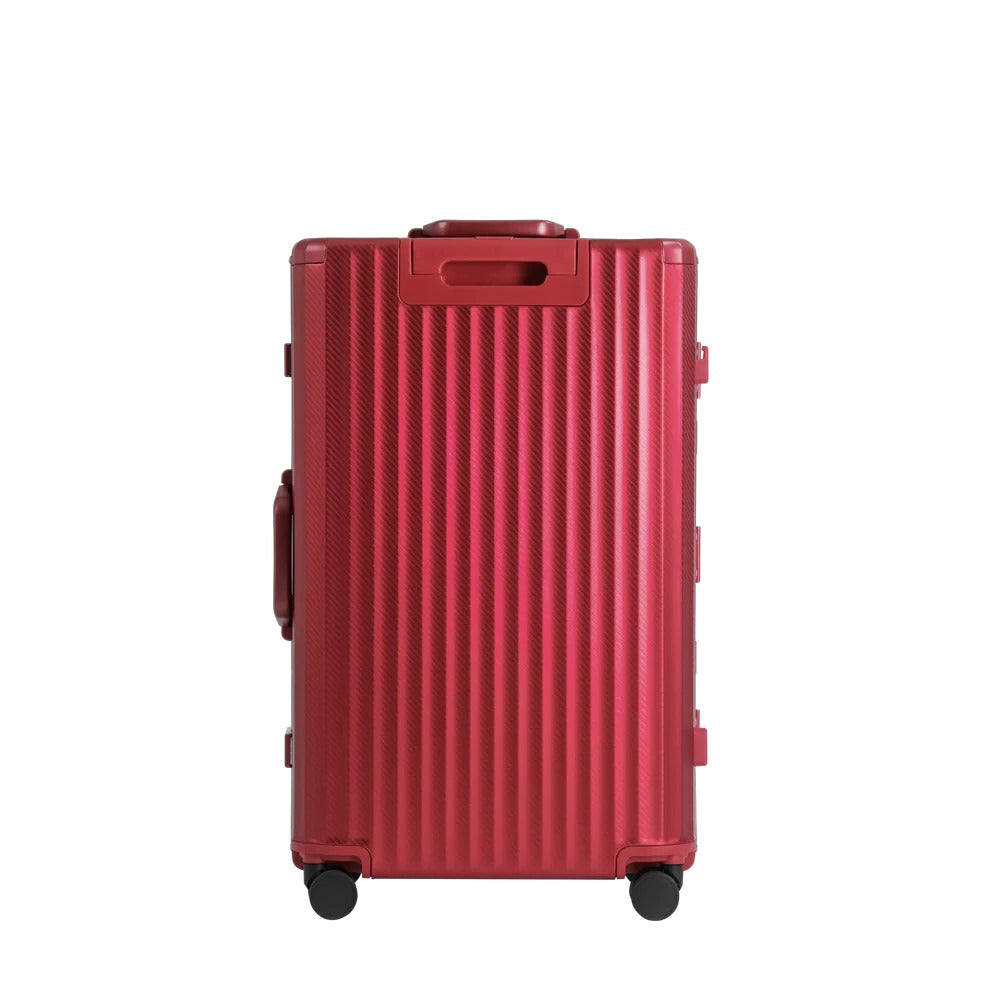 SPACE Aluminum Suitcase Red