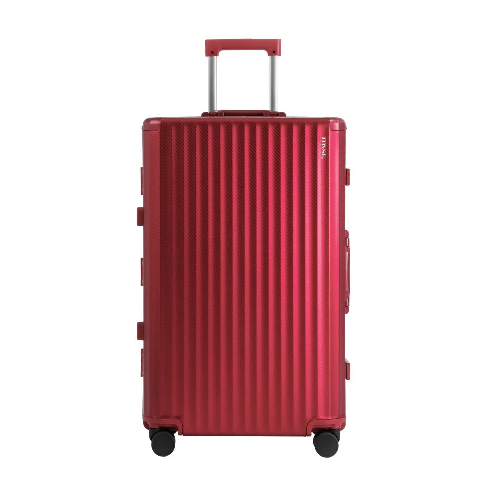 SPACE Aluminum Suitcase Red