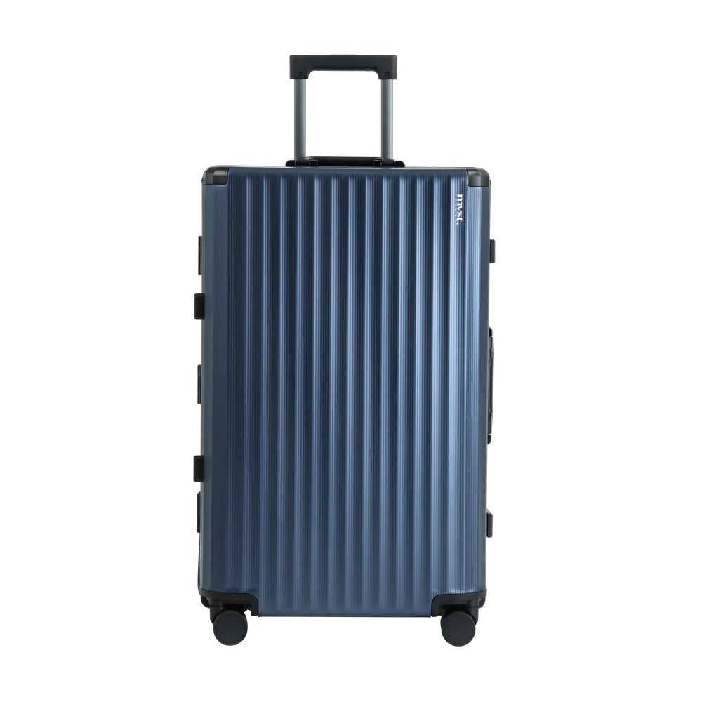 SPACE Aluminum Suitcase Navy