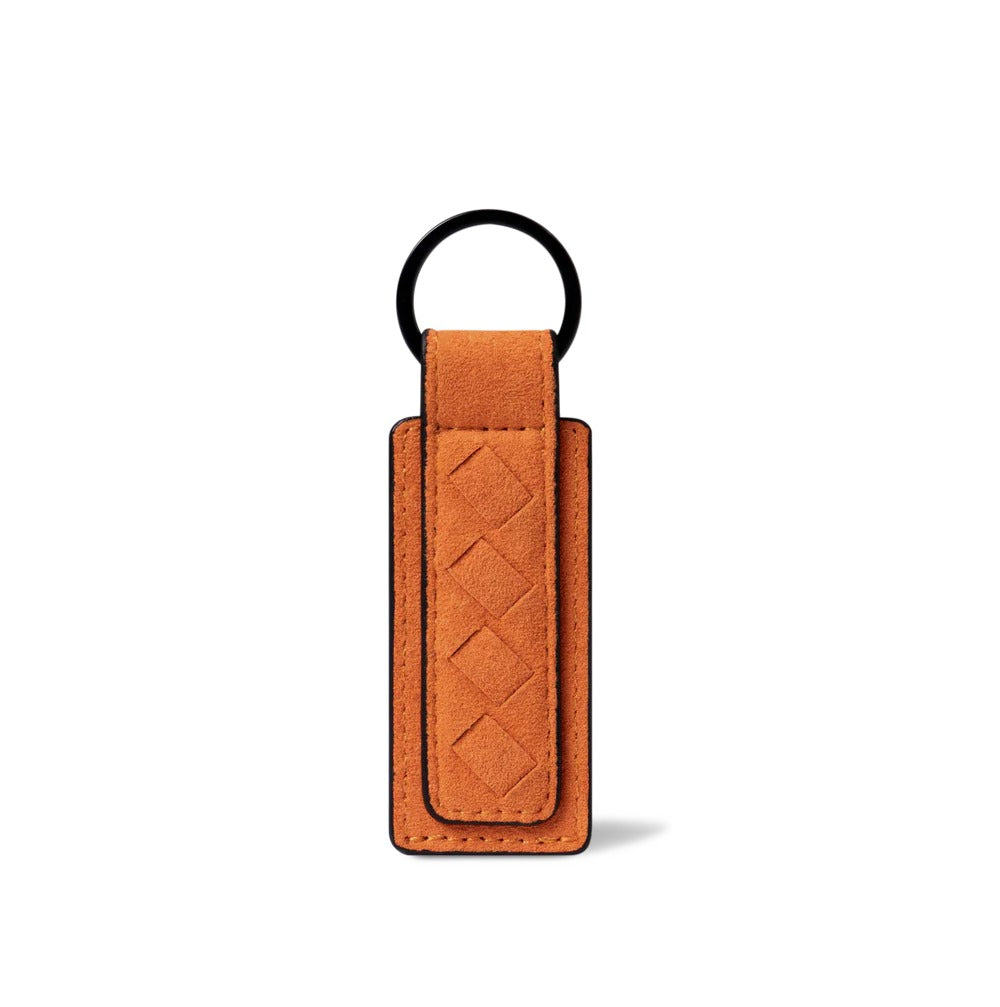 Alcantara Keychain Tag Orange