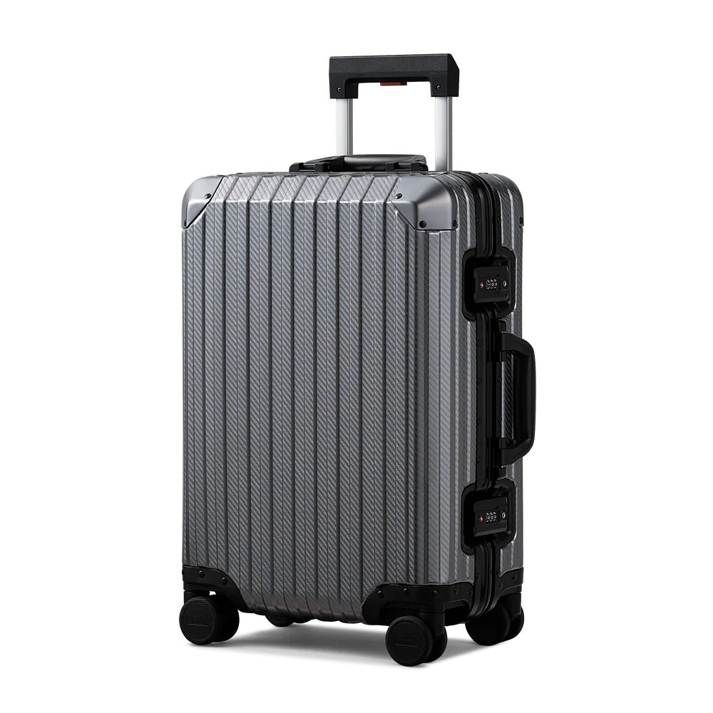 TREVA Aluminum Suitcase gunmental