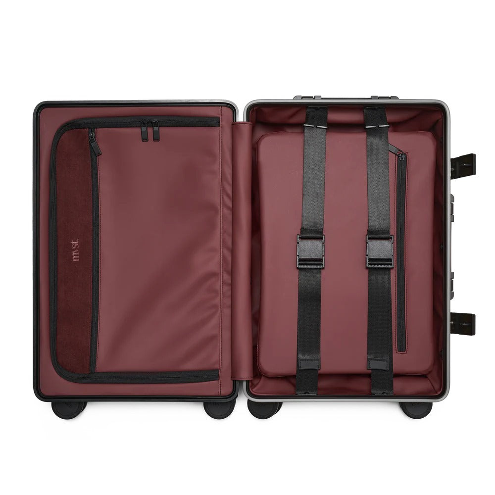 Carbon X 2.0 Carbon Fiber Suitcase Black