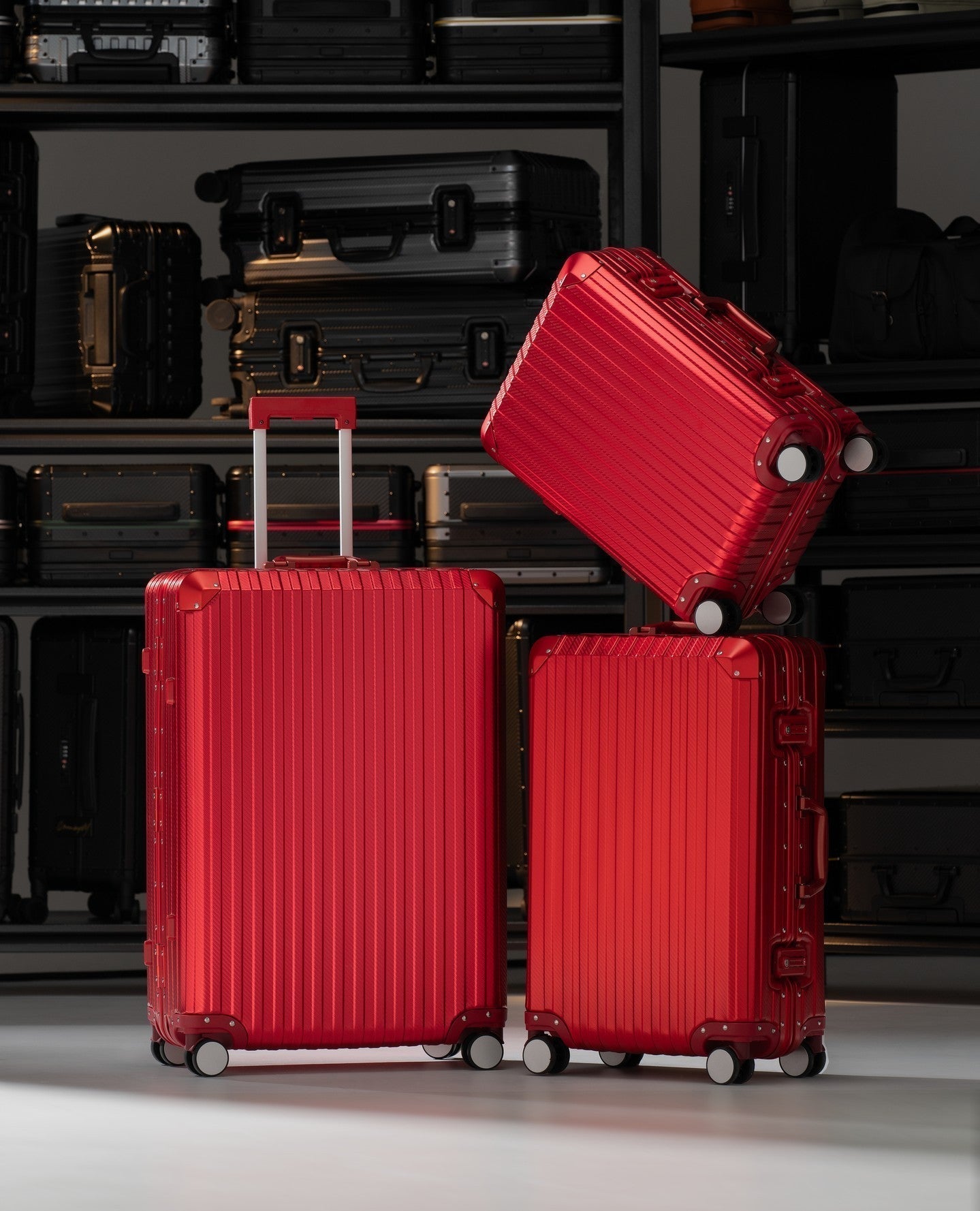 Treva Suitcase Aluminum Silver