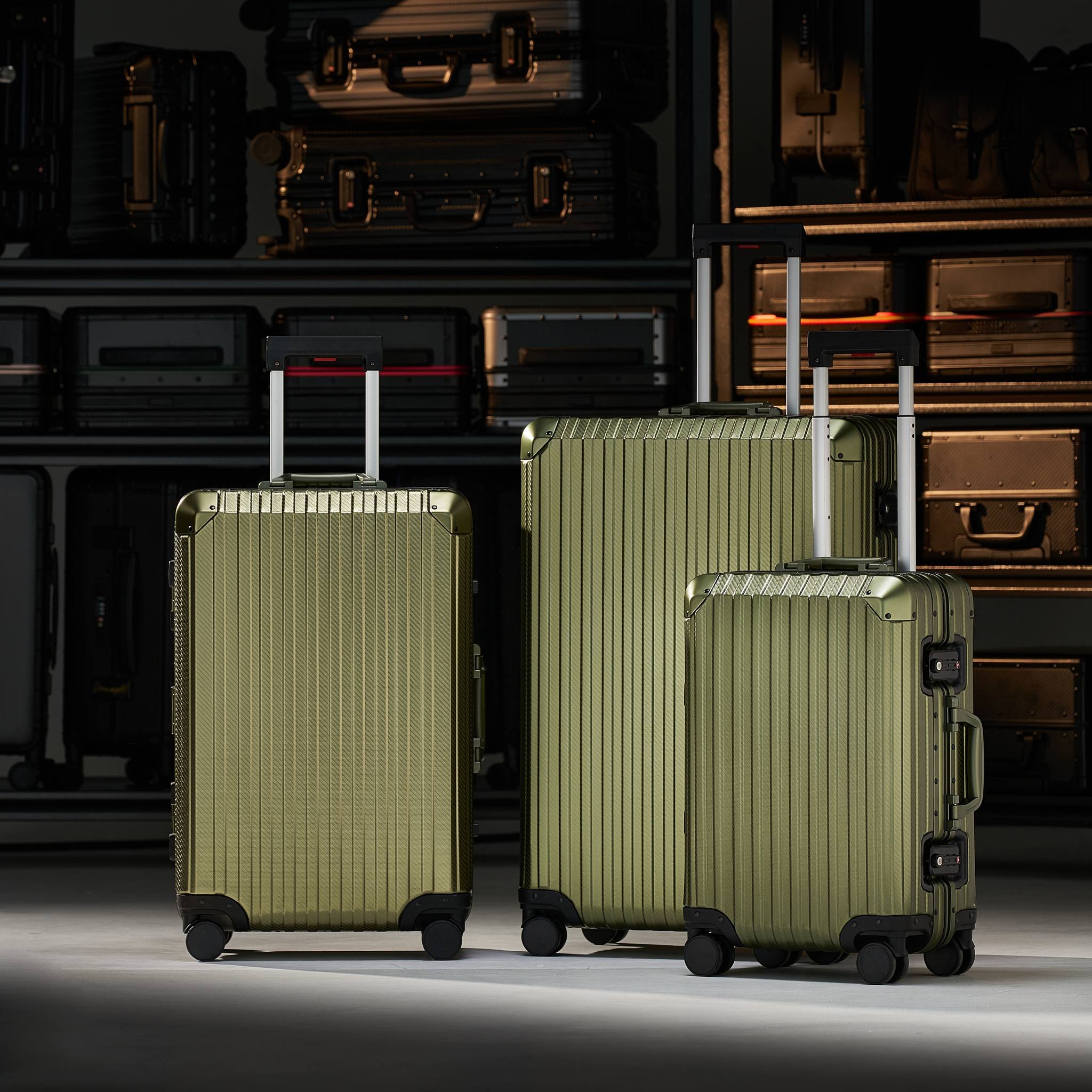 Treva Suitcase Aluminum Silver