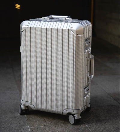 Silver Aluminium Suitcase
