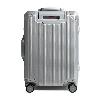 TREVA Aluminum Suitcase Silver
