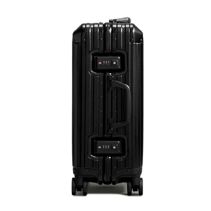 TREVA Aluminum Suitcase Black