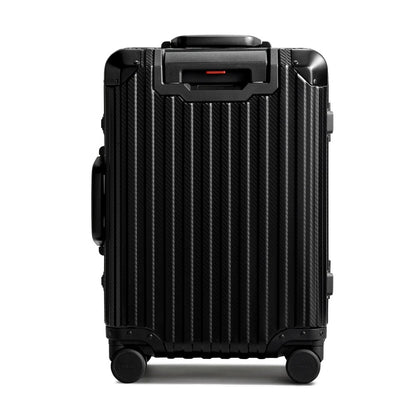 TREVA Aluminum Suitcase Black
