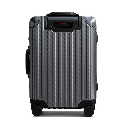 TREVA Aluminum Suitcase gunmental