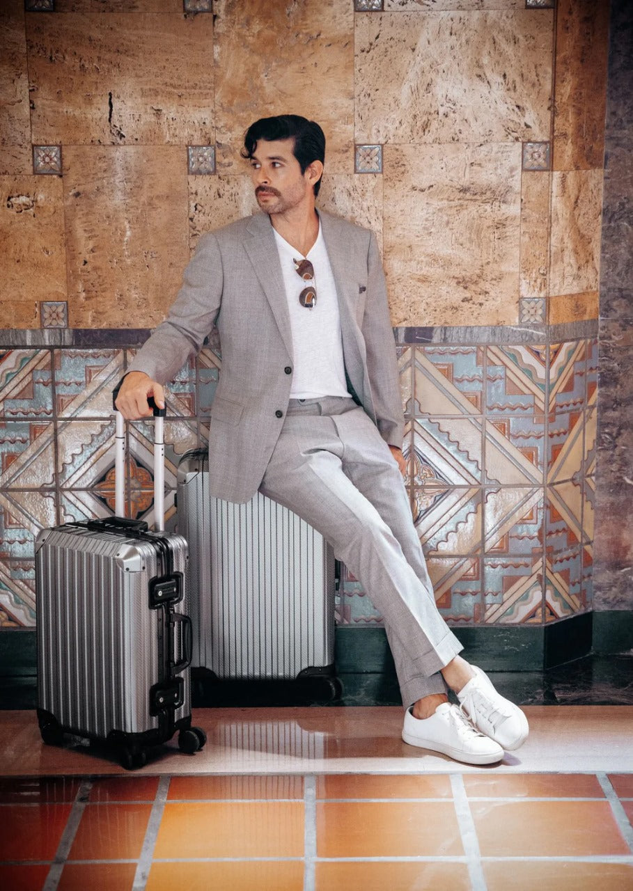 TREVA Aluminum Suitcase gunmental