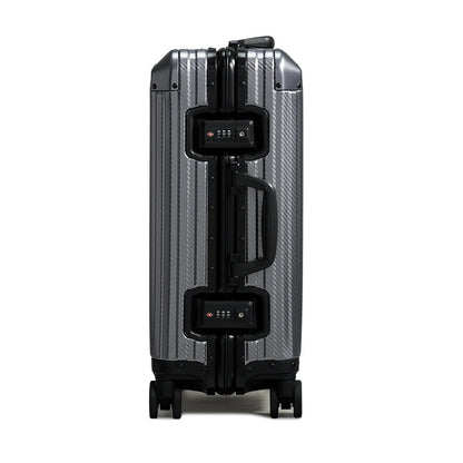 TREVA Aluminum Suitcase gunmental