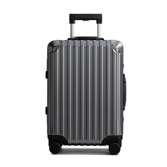 TREVA Aluminum Suitcase gunmental