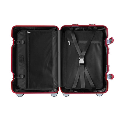 TREVA Aluminum Suitcase Red