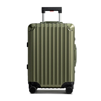 TREVA Aluminum Suitcase Green