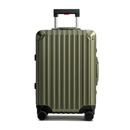 TREVA Aluminum Suitcase Green