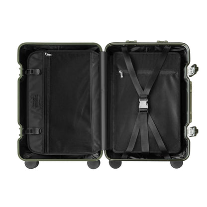 TREVA Aluminum Suitcase Green