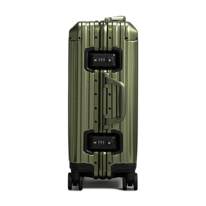 TREVA Aluminum Suitcase Green