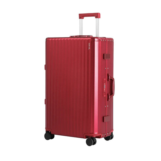 SPACE Aluminum Suitcase Red