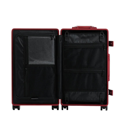 SPACE Aluminum Suitcase Red