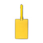 Alcantara Luggage Tag Yellow