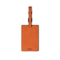 Alcantara Luggage Tag Orange