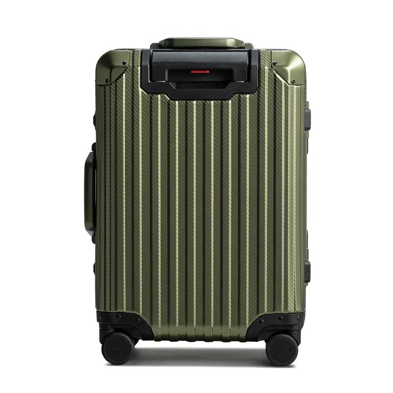 Treva Suitcase Aluminum Dark Green