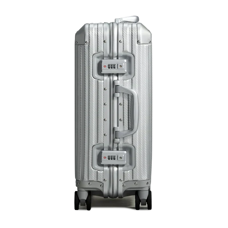 Treva Suitcase Aluminum Silver
